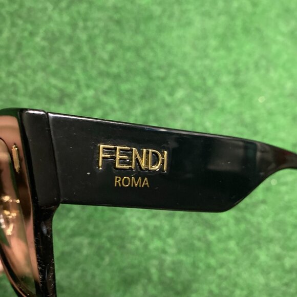 FENDI Women’s Black Roma Sunglasses FF 0434/G/S - Picture 4 of 7